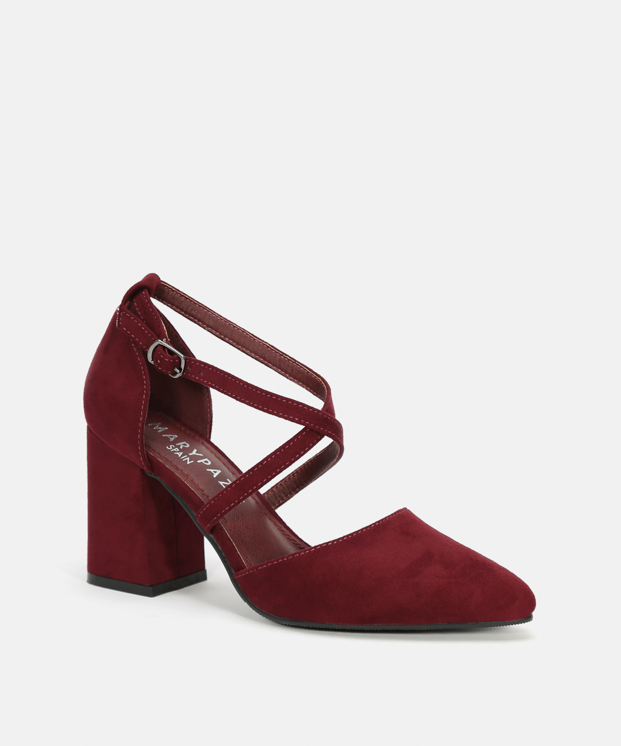Zapatos tacón tiras cruzadas